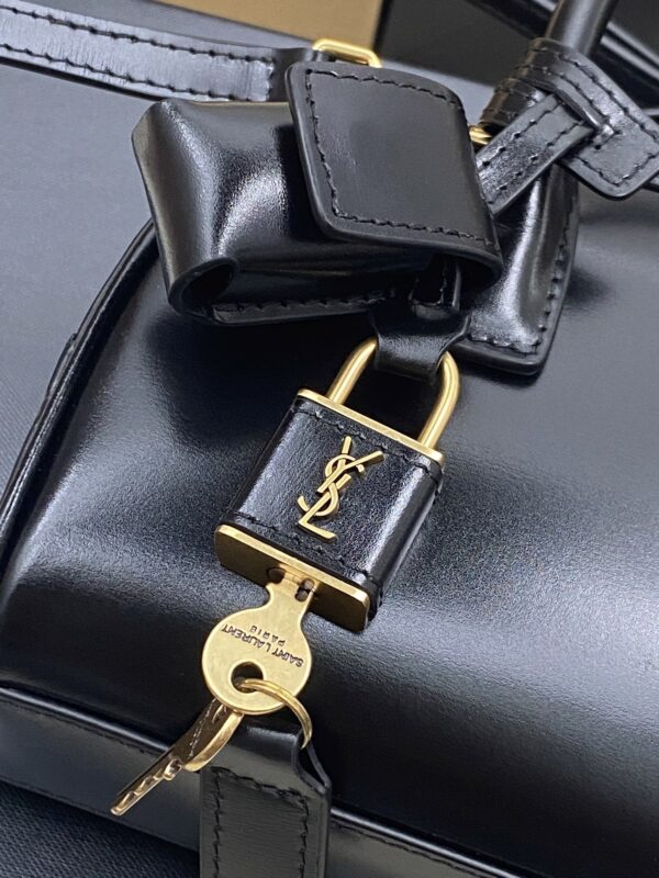 sy_no_BD97C63F1B087D59925A56622A631DE4_4 YSL Black Mini Bowling Bag