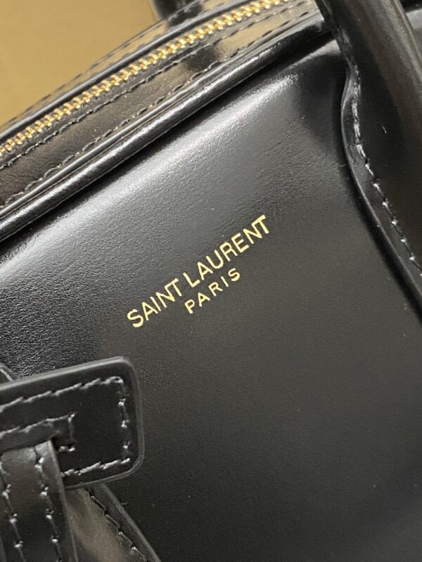 sy_no_BD97C63F1B087D59925A56622A631DE4_6 YSL Black Mini Bowling Bag