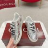 sy_no_BE1CFD3C5428D2F342FC578034C4BFFF_2 Gucci B Sneaker Metallic Silver Leather – Silver