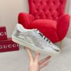 sy_no_BE1CFD3C5428D2F342FC578034C4BFFF_3 Gucci B Sneaker Metallic Silver Leather – Silver