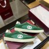 sy_no_BEC76850E6F48C4CD3425D62778C60C0_1 Gucci B Sneaker Green Fabric & Suede – Emerald Green / Ivory