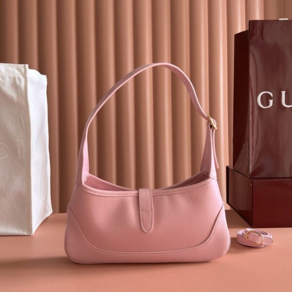 sy_no_BFAE4BE0DF6FAE7414C00E8DD97C0463_1 Soft Pink Jackie 1961 Shoulder / Underarm Bag