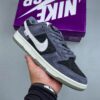 Nike SB Dunk Low Pro “Grey Black Suede / White Swoosh”