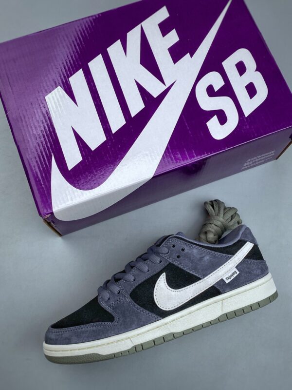 Nike SB Dunk Low Pro “Grey Black Suede / White Swoosh”