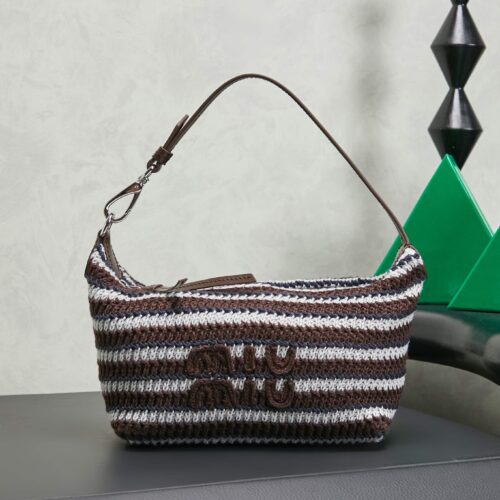 sy_no_C0892F2C808AB5A585367C5AB36C52FF_0 Miu Miu Women's Mini Crochet Shoulder/Handbag