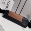 Loewe Lion Intarsio Flamenco Medium Bag – Glossy Calfskin Leather (Black)