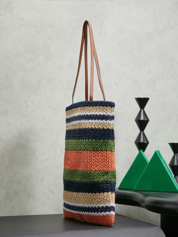 sy_no_C158F7A6577B77012B6F449EE9CEA79F_2 Miu Miu Logo-Embellished Crochet Tote Bag