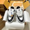 Louis Vuitton LV Skate Black Monogram & White Retro Skate Sneakers