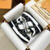 Louis Vuitton LV Skate Black Monogram & White Retro Skate Sneakers