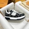 Louis Vuitton LV Skate Black Monogram & White Retro Skate Sneakers
