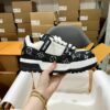 Louis Vuitton LV Skate Black Monogram & White Retro Skate Sneakers