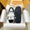 Louis Vuitton LV Skate Black Monogram & White Retro Skate Sneakers