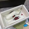 sy_no_C1D52799ADB565A52A10331F7A50462F_8 Gucci Ace Embroidered Kingsnake Sneaker – White / Multicolor