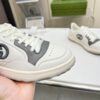 sy_no_C1D7E76E472274F3A4DD79D648607576_3 White & Gray Retro Tennis Sneakers