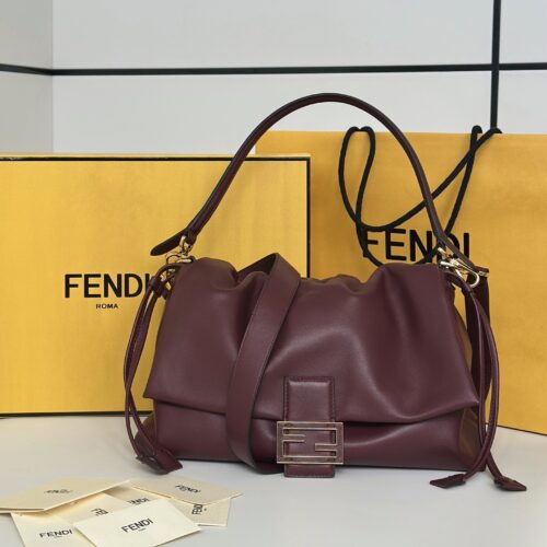 Fendi Mamma Baguette Large Shoulder Bag