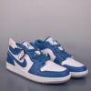 sy_no_C1E23A195B3DA36F4AF5E3EBC7E78F75_0 Air Jordan 1 Low – White / Deep Blue Retro Sneakers