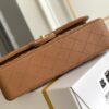 sy_no_C32B575946C15DCAF6AA731844C03C74_4 Caramel Brown Quilted Lambskin Classic Flap Bag