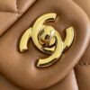 sy_no_C32B575946C15DCAF6AA731844C03C74_5 Caramel Brown Quilted Lambskin Classic Flap Bag