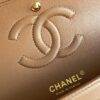 sy_no_C32B575946C15DCAF6AA731844C03C74_7 Caramel Brown Quilted Lambskin Classic Flap Bag