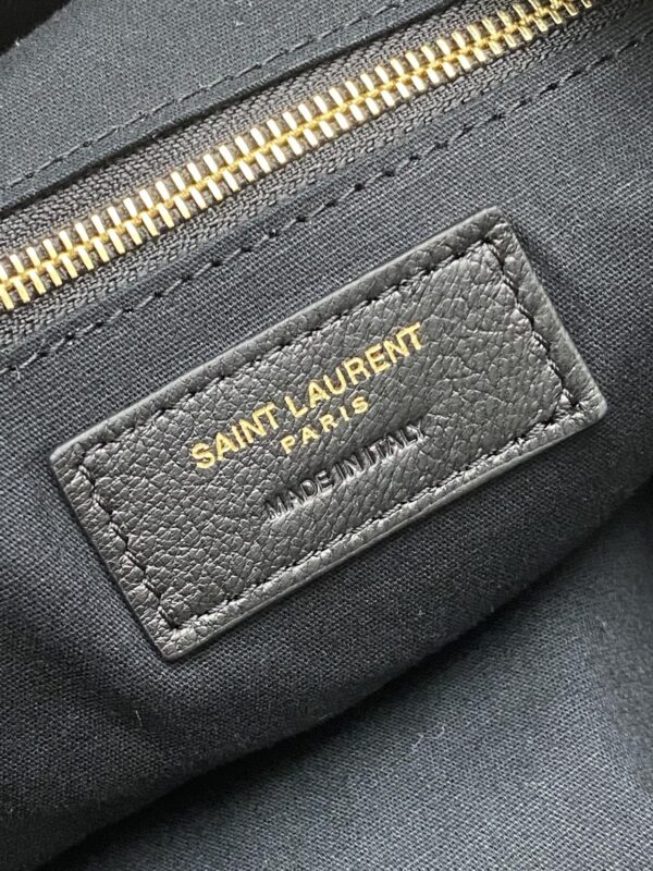 sy_no_C512EF91BB322625981DE3118A14DCA2_7 YSL Amalia Medium Crescent Bag – Black Lambskin & Gold