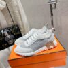 sy_no_C59BEEC42A190460B8240F94B2B753B8_4 Light Grey & Off-White Suede Mesh Lightweight Sneakers