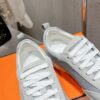 sy_no_C59BEEC42A190460B8240F94B2B753B8_5 Light Grey & Off-White Suede Mesh Lightweight Sneakers