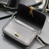 Solferino Box 19cm Bag – Black Woven & Gold-Tone Hardware