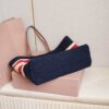 sy_no_C5BB29A9FC184A52743CCD9B1A2A7F44_4 Miu Miu Color-Block Fabric Tote Bag / Shoulder Bag