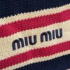 sy_no_C5BB29A9FC184A52743CCD9B1A2A7F44_6 Miu Miu Color-Block Fabric Tote Bag / Shoulder Bag