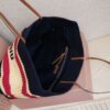 sy_no_C5BB29A9FC184A52743CCD9B1A2A7F44_8 Miu Miu Color-Block Fabric Tote Bag / Shoulder Bag