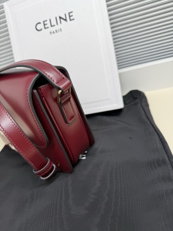 Celine Women's Teen Triomphe Calfskin Handbag / Shoulder Bag