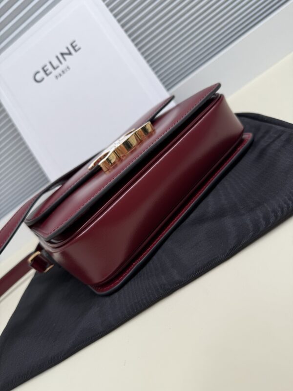Celine Women's Teen Triomphe Calfskin Handbag / Shoulder Bag