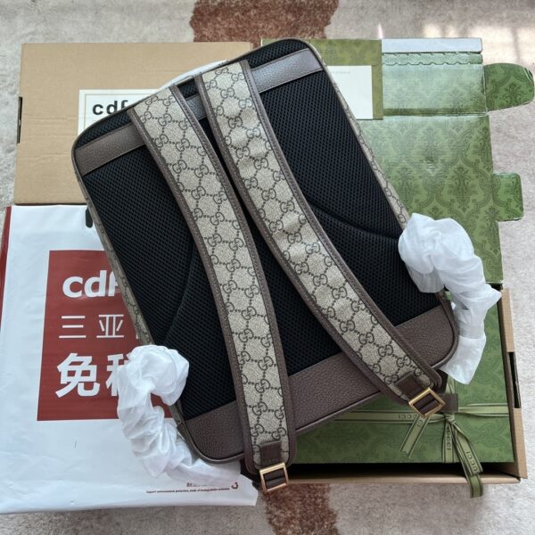 sy_no_C6959388C25A39A57B2E1647A257DAD1_1 Gucci Ophidia GG Supreme Vertical Backpack – Gray & Black