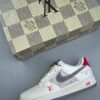 sy_no_C70EF2DECC69D62CA92F5B1A744CABF0_2 Nike Air Force 1 Low Custom Concept – Sail, Grey & Red Monogram Edition