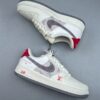 sy_no_C70EF2DECC69D62CA92F5B1A744CABF0_8 Nike Air Force 1 Low Custom Concept – Sail, Grey & Red Monogram Edition