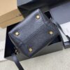 LE 37 Small Bucket Bag – Black Suede & Gold