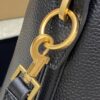 LE 37 Small Bucket Bag – Black Suede & Gold