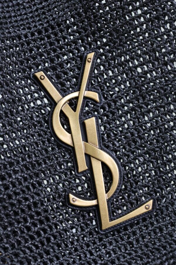 sy_no_C940E565DB07E2C68F621837FA5A1E67_3 Saint Laurent Icare Large Woven Raffia Tote – Black