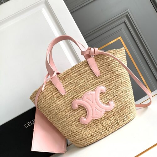 sy_no_C9B83526A7720BE562A9A5890119A701_0 Teen Basket Bag – Natural Fiber & Calfskin