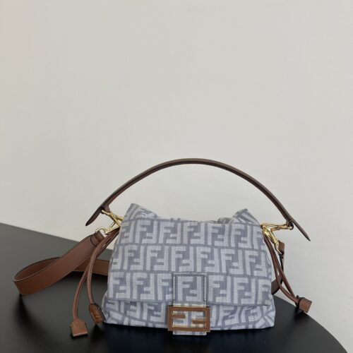 Fendi Montresor Mini Bucket Bag – Brown & Black