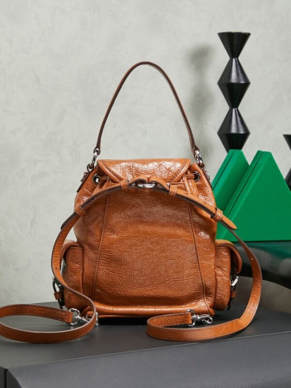 sy_no_CA05EF996645053D6EE89BAA905D989F_1 Miu Miu Medium Calfskin Backpack/Crossbody/Handbag with Crackled Finish