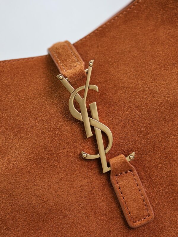 sy_no_CA7C9B1FF7384142BFFD26D05239AC32_5 YSL Le 5 À 7 Shoulder Bag – Mustard Suede with Shearling