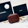 Chanel 21C Mini Vanity Bag – Lambskin Leather with Adjustable Gold Ball Chain