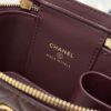 Chanel 21C Mini Vanity Bag – Lambskin Leather with Adjustable Gold Ball Chain