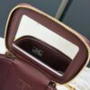 Chanel 21C Mini Vanity Bag – Lambskin Leather with Adjustable Gold Ball Chain