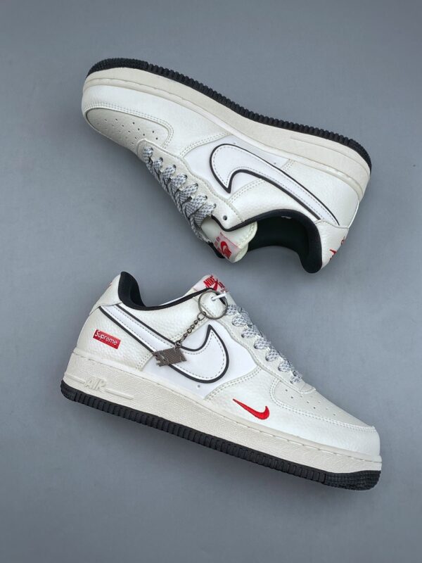 sy_no_CACBA109ECAA823E2476C5E815454D6B_8 Nike Air Force 1 Low Custom Concept – Sail & Black Chain Edition