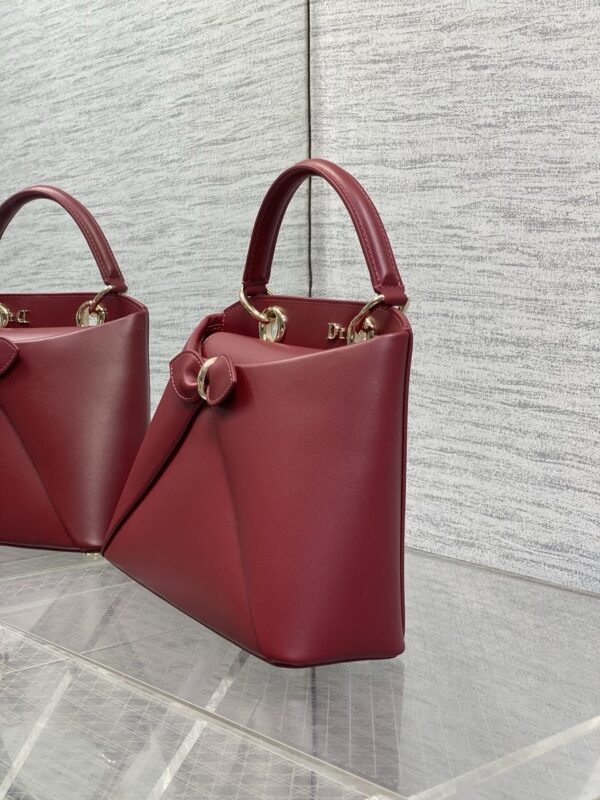sy_no_CAD968C9BD7CABDB7B2F41A5643EC2AD_5 Dior French-style chic bow handbag – vintage shoulder and crossbody bag
