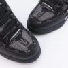 Louis Vuitton LV Skate Black Rhinestone & Frayed Denim Special Edition Sneakers
