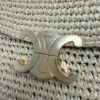 sy_no_CBC496A9FCA9CA8BC7977A499B119477_3 CELINE Triomphe Kelly Raffia Handbag
