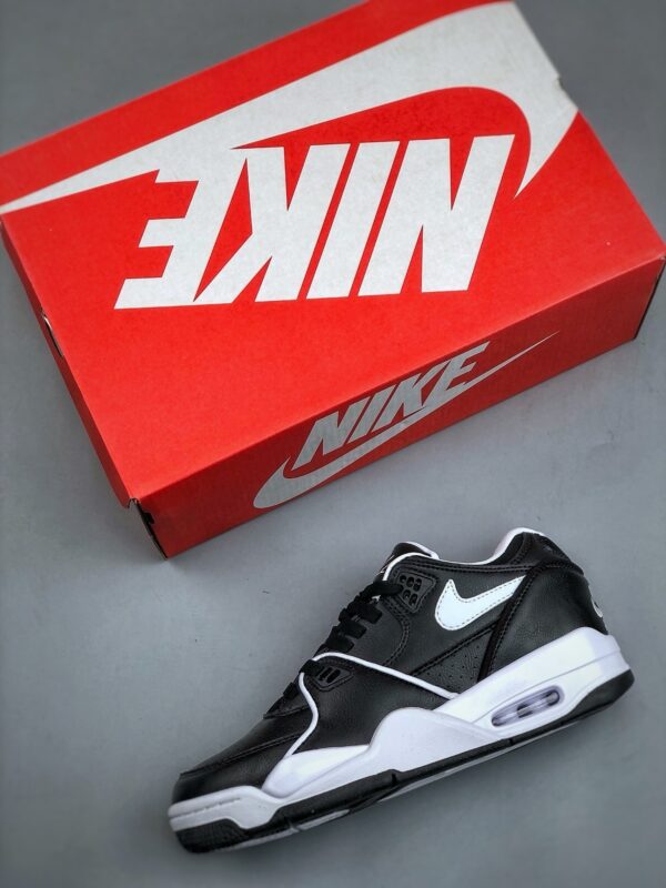 sy_no_CCA78BA61CC208D0E308CC9053CBBFF2_1 Nike Flight Legacy "Black White" Retro Basketball Sneakers